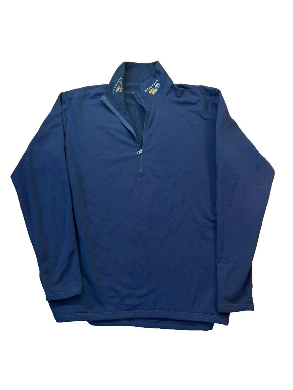 Mountain Hardwear Mens XL Black Quarter Zip Fleece Gorpcore